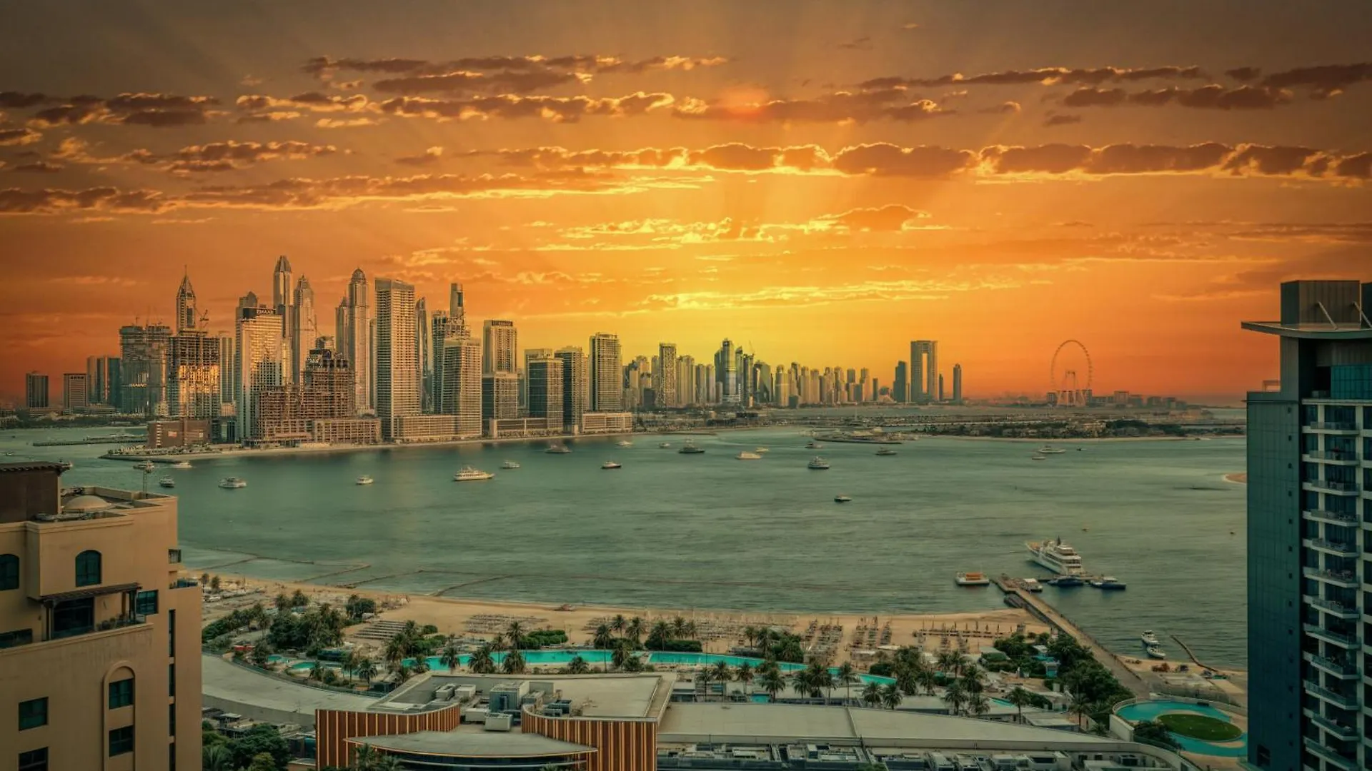 Apartment Palm Jumeirah - Luxe Infinity Pool I Direct Beach Access Dubai