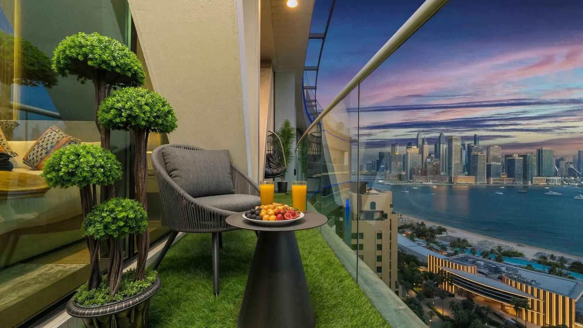 Apartament Palm Jumeirah - Luxe Infinity Pool I Direct Beach Access Dubaj Zjednoczone Emiraty Arabskie