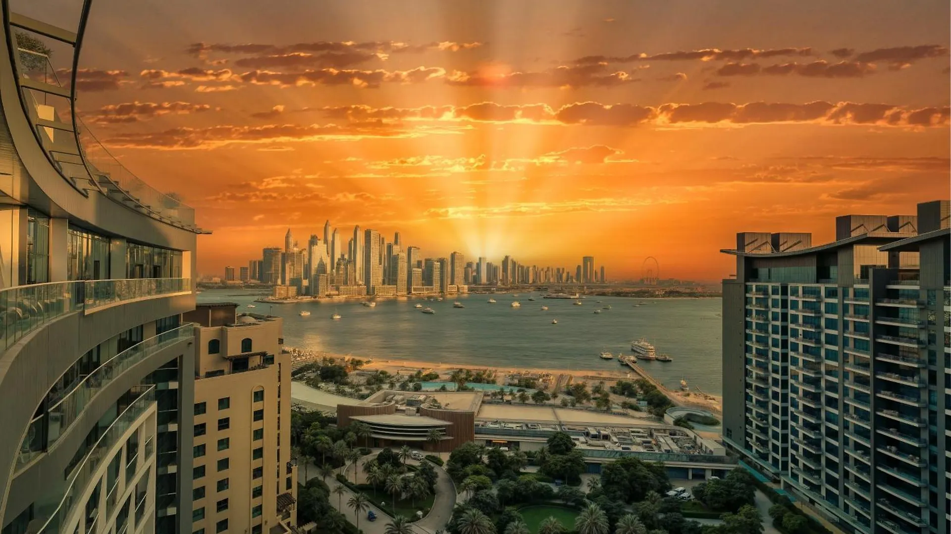 Apartament Palm Jumeirah - Luxe Infinity Pool I Direct Beach Access Dubaj